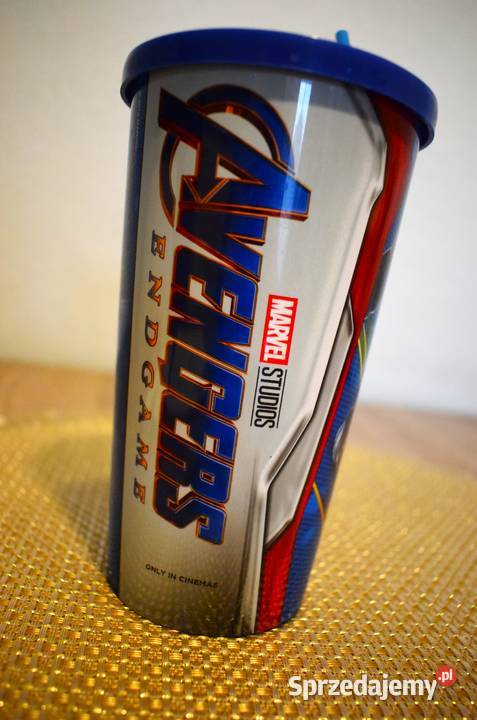 Kubek kinowy Avengers Koniec gry Endgame plakat kujawsko-pomorskie Chełmno