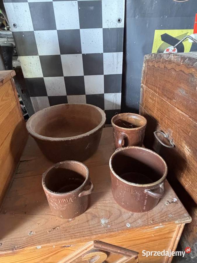 damionkowy garnek na ogorki do kiszenia z czasow Kosianka-Boruty