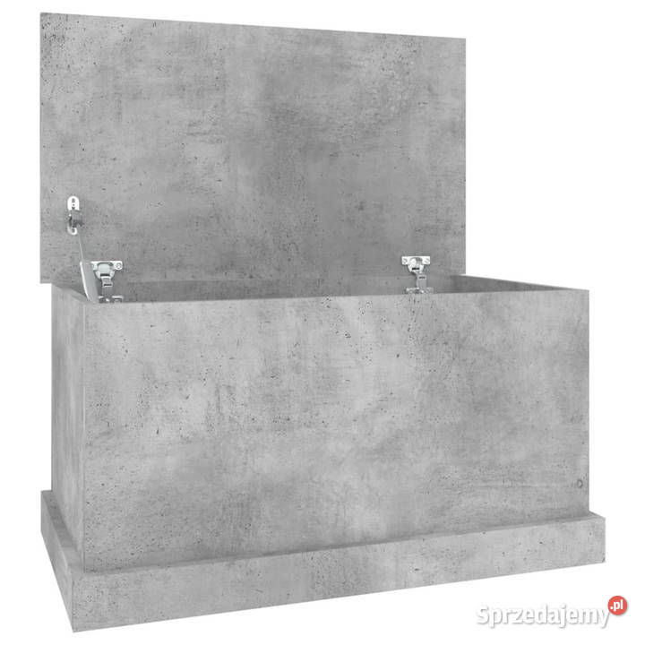 Skrzynia szarość betonu 70x40x38 materiał mazowieckie Warszawa