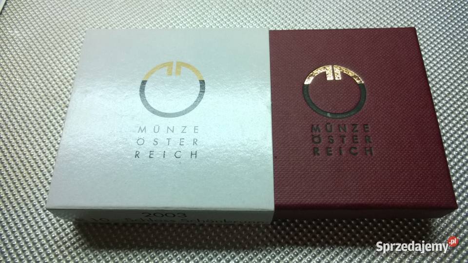 MONETA Austria 10 euro 2003 Pałac Schnbrunn Warszawa sprzedam