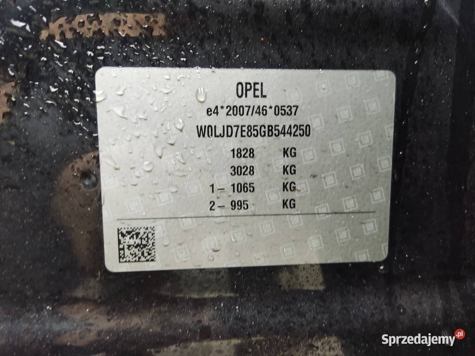 OPEL MOKKA 14 16V 140 COSMO 29122015 Rok produkcji 2015 Zielona Góra