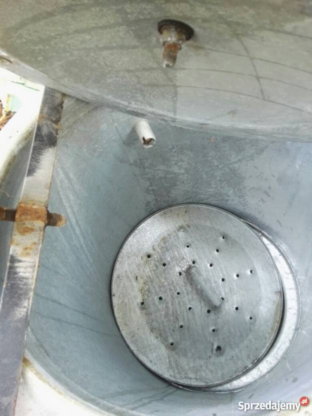 Duży Stary parownik parnik do gotowania Łódź