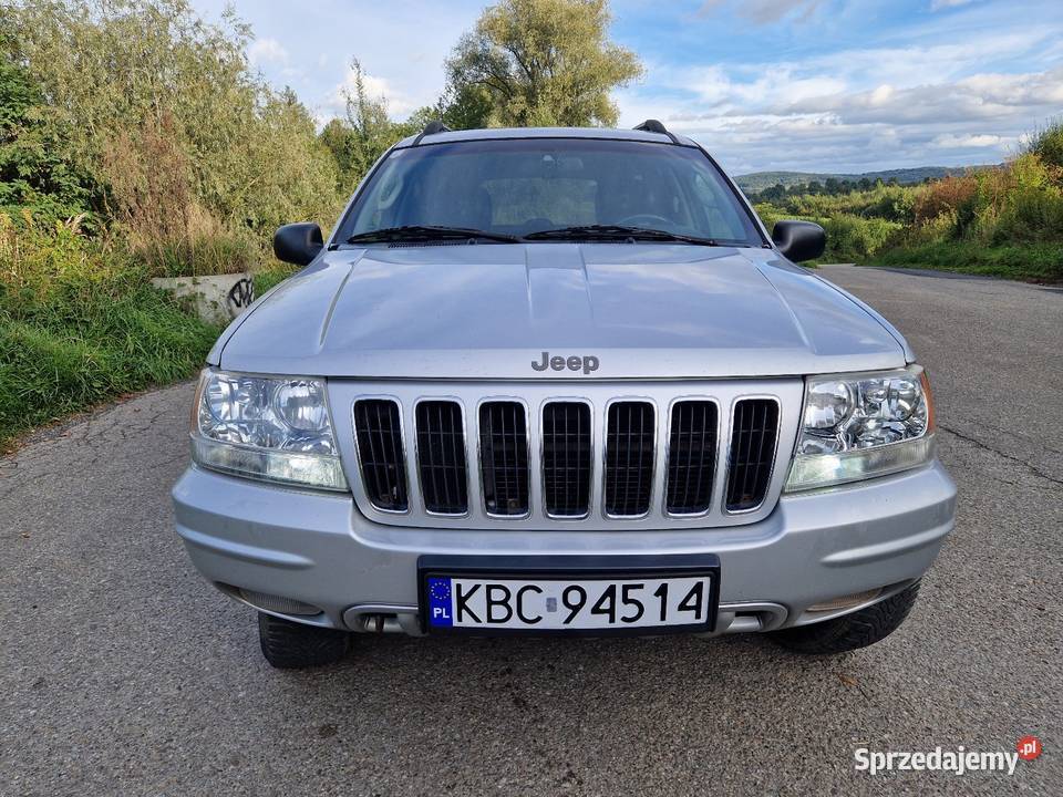 Jeep Grand Cherokee 27 CRD srebrny Ostrów Szlachecki