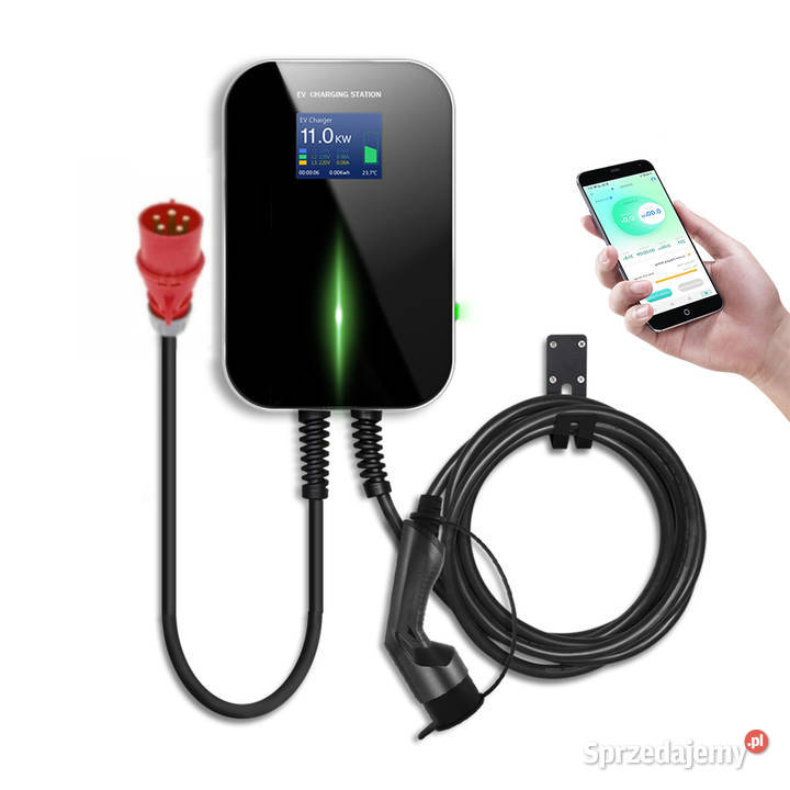 Zestaw do ładowania EV Wallbox 22kW APP Kabel Ładowarki samochodowe Gorzów Wielkopolski