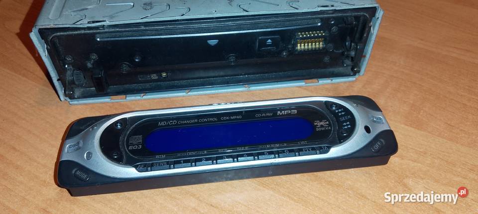 Radio Sony CDXMP40 Car audio podlaskie Augustów