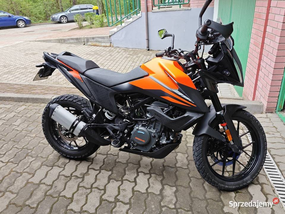 KTM 390 Adventure A2 niski przebieg tłumik mazowieckie Warszawa
