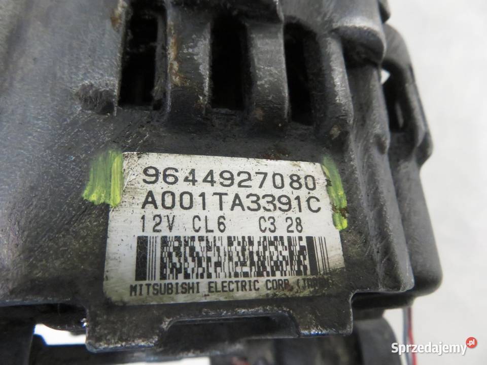 ALTERNATOR PEUGEOT 206 11 i HFX TU1JP osobowe małopolskie