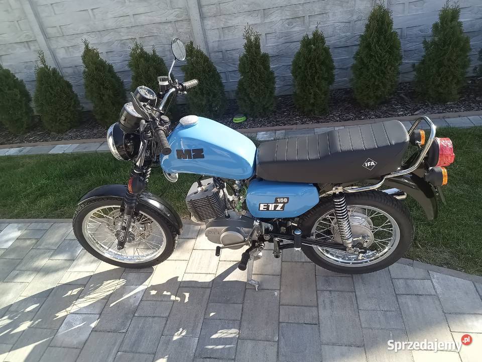 Nowa nowy motocykl MZ ETZ 150 zarejestrowany łódzkie Zduńska Wola