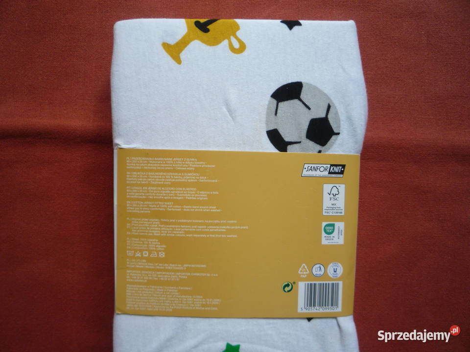 Smukee Kids Prześcieradło bawełniane jersey z Szczecin