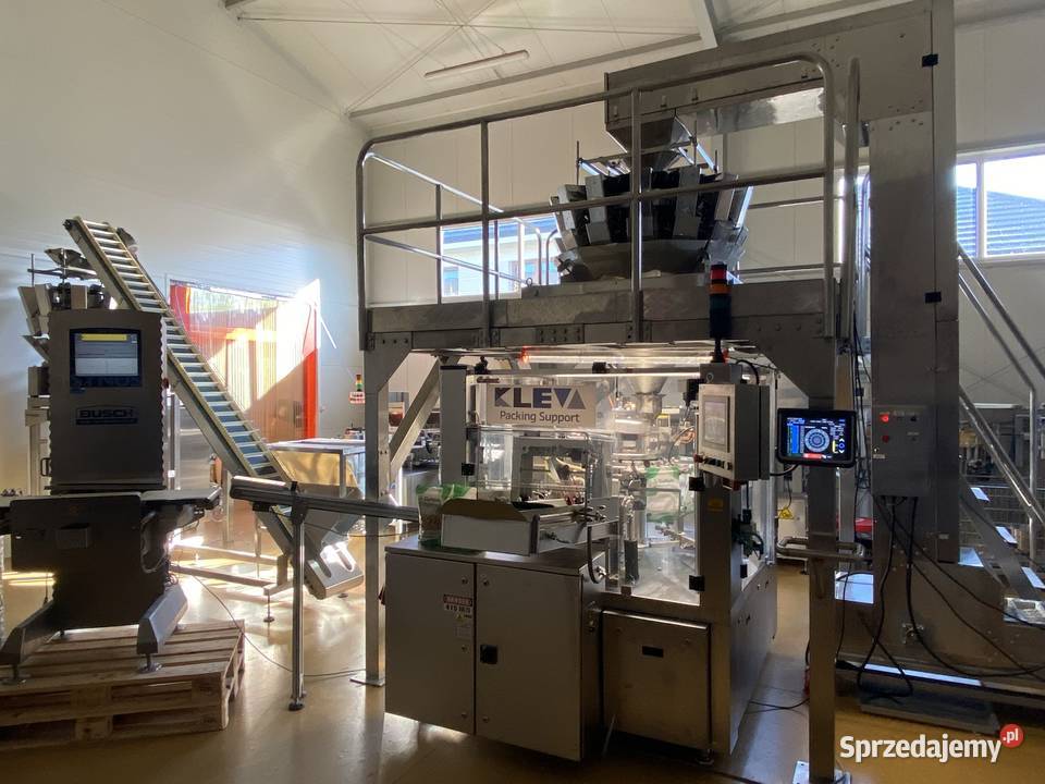 Maszyna pakująca Doypack naważarka 14 głowic Łochów