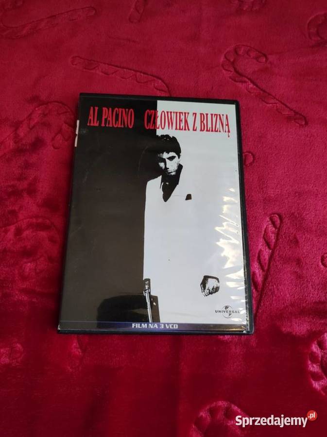 1983 3 cd człowiek z blizną dvd film płyta Al lektor świętokrzyskie Kielce sprzedam
