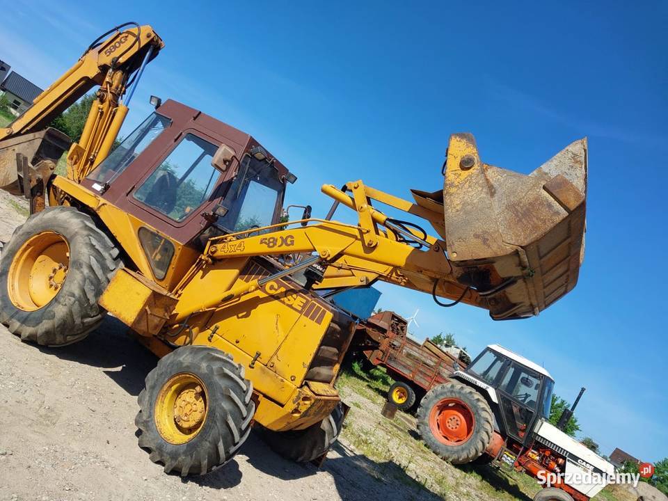 Koparko ładowarka Case 580g teleskop 4x4 Konarzyny