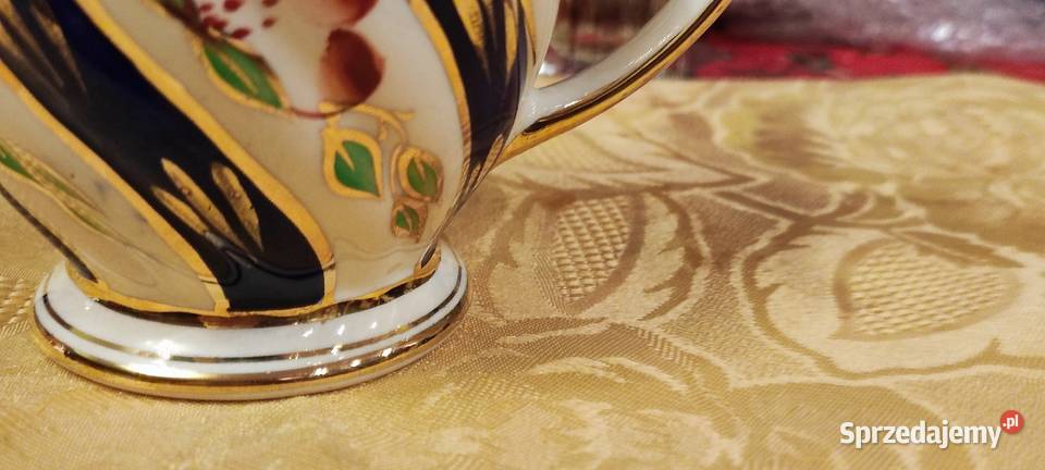 Piękny duży mlecznik Sadler porcelana Anglia