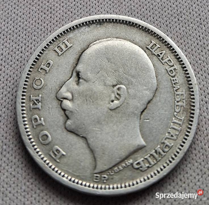 BUŁGARIA50 LEW 1930 r SREBRO 0500 BORYS Legionowo sprzedam