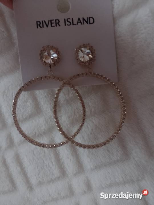 RIVER ISLAND Bogato zdobione kolczyki koła z Dla kobiet Dodatki Kraków