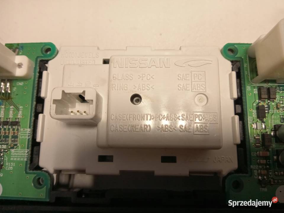 PANEL RADIA KLIMATYZACJI INFINITI QX70 FX30 FX35 panele sterowania, przełączniki