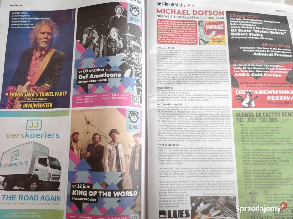 Holenderski magazynbiuletyn muzyki Wronki