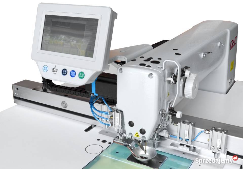 Maszyna z programowalna KF8100A8045D pole szycia Słowik