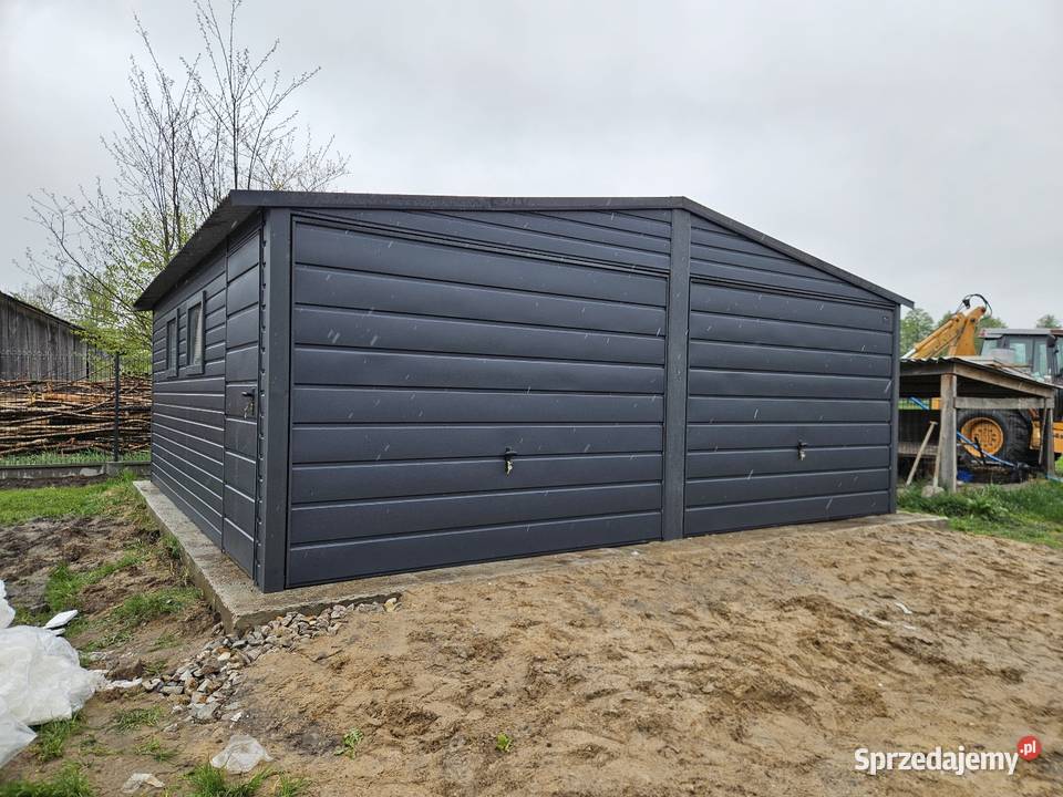 6x6 Garaze Blaszane Garaż Blaszany Blaszak 361zł/m2 Stalowa Wola