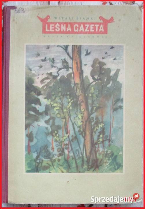 Leśna Gazeta WBianki1953edukacja Książki dla dzieci Łódź