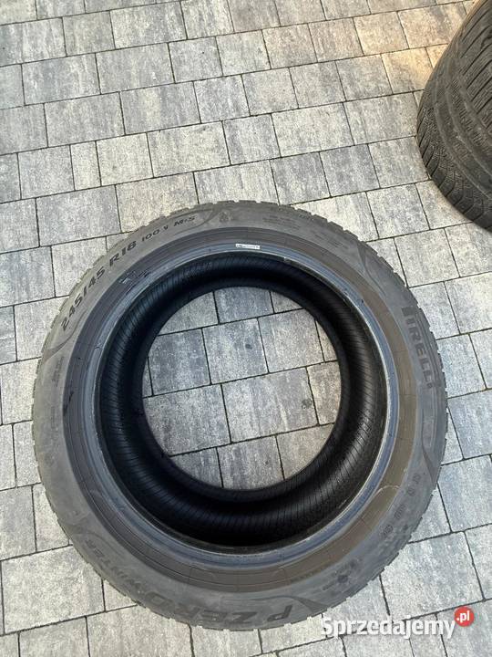 Sprzedam 4 opony zimowe Pirelli P Zero Winter Samochodowe Grodzisk Mazowiecki