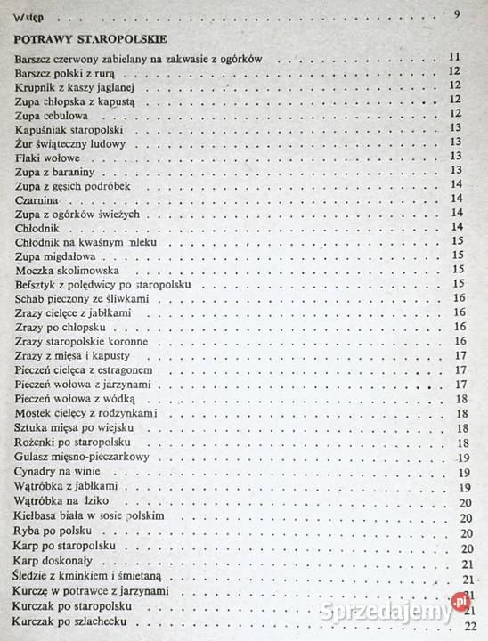 Potrawy staropolskie i regionalne Barbara Chełm sprzedam