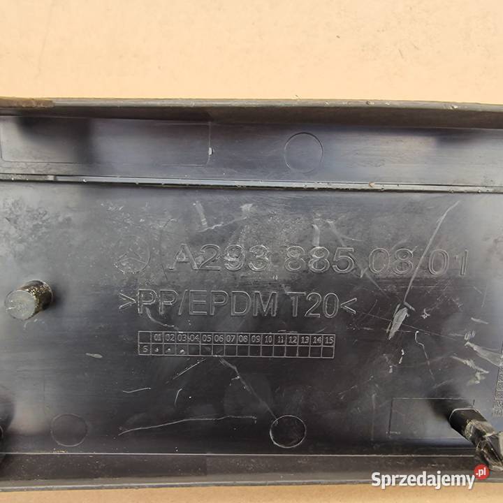 MERCEDESATEGO E6 WSPORNIK ZDERZAKA UCHWYT LEWY