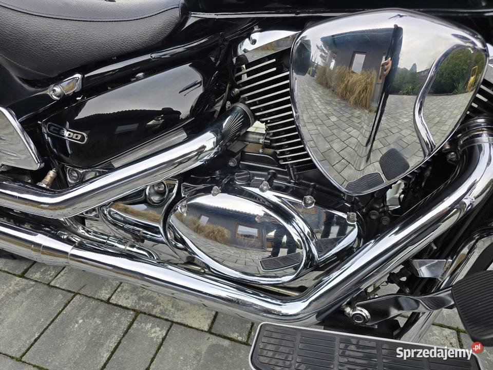 Suzuki VL800 Zadbany Gmole Sakwy Szyba Sieradz