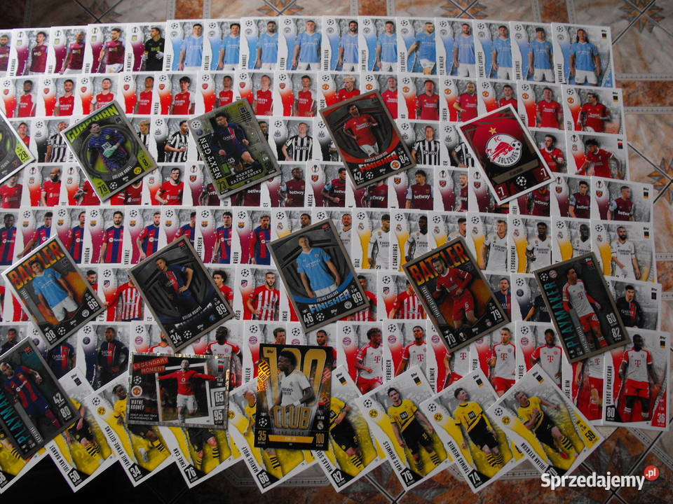 topps Match Attax 202324 MEGA zestaw 280 kart Mykanów