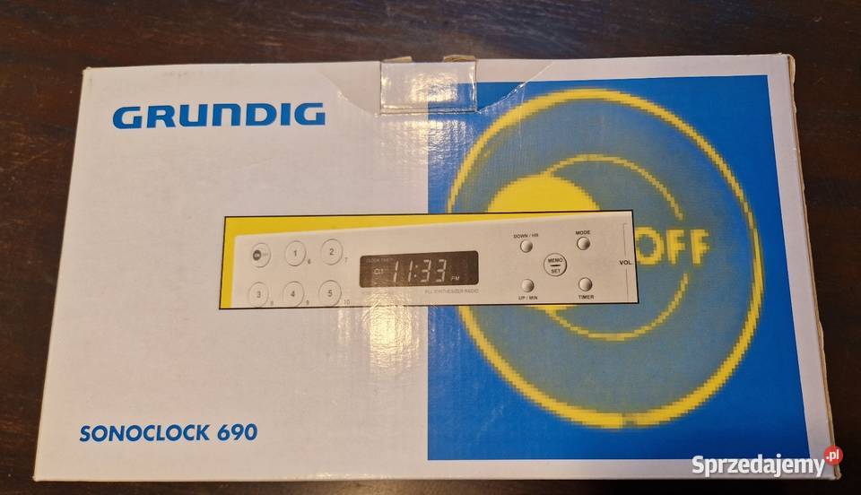 Nowe radio GRUNDIG SONOCLOCK 690 do zawieszenia Lublin