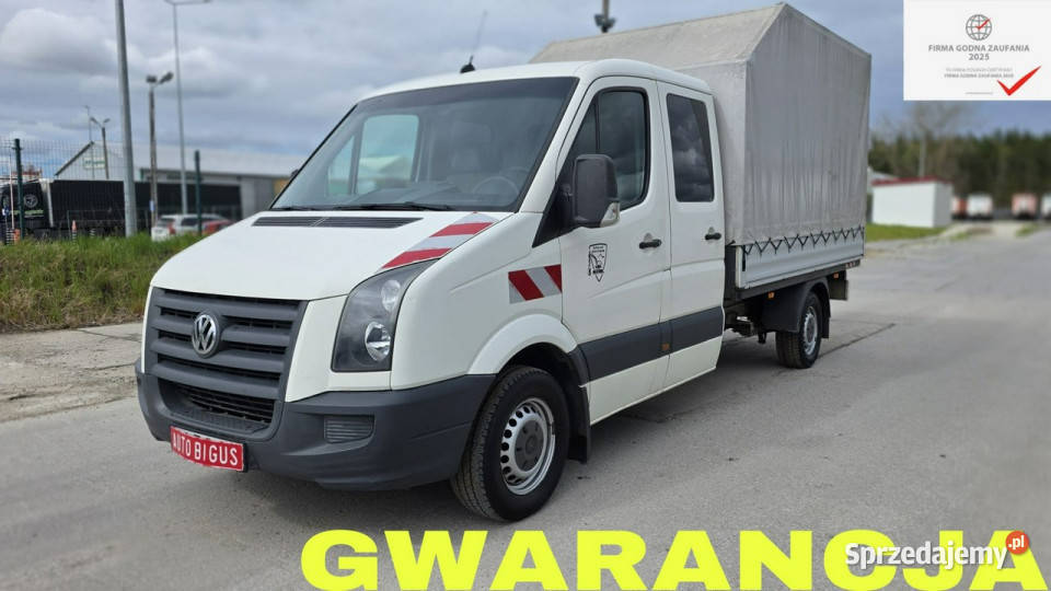 Volkswagen Crafter faktura vat 7 osobowy manualna Lębork