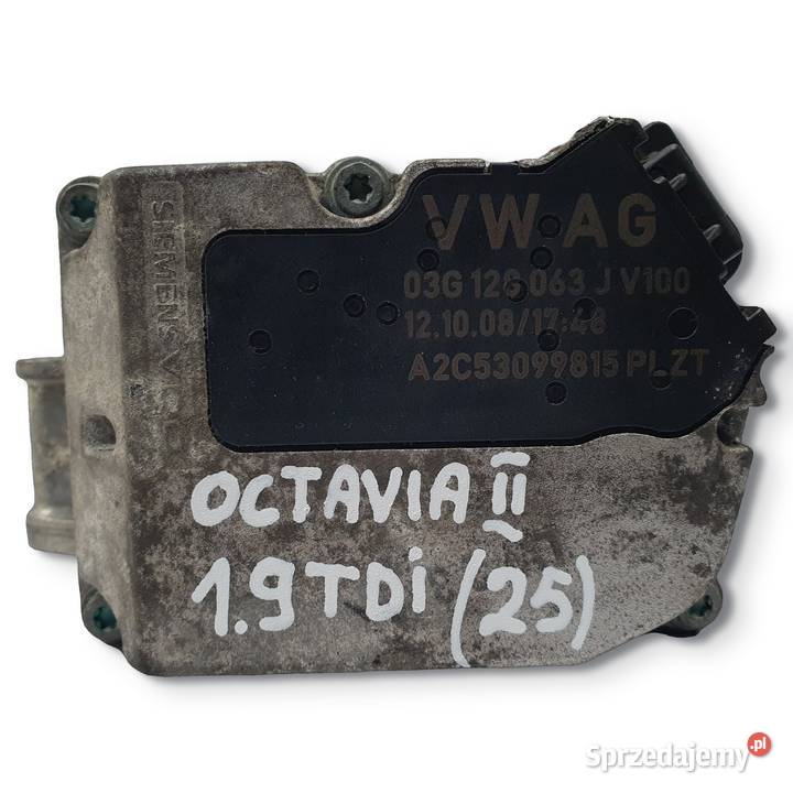PRZEPUSTNICA VW Golf V Skoda Octavia II 19 TDI Chełm