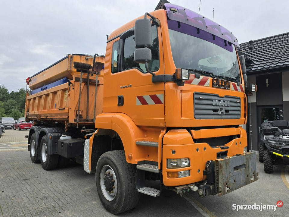 MAN TGA 26410 6x6 MAN TGA 26410 6x6 piaskarka kujawsko-pomorskie