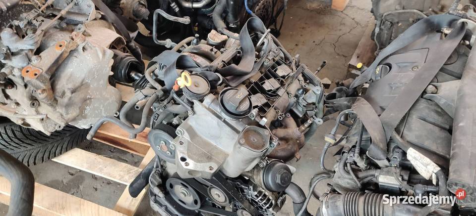 VOLKSWAGEN POLO IV 9N3 2007 SILNIK KOMPLETNY AZQ Rudziniec
