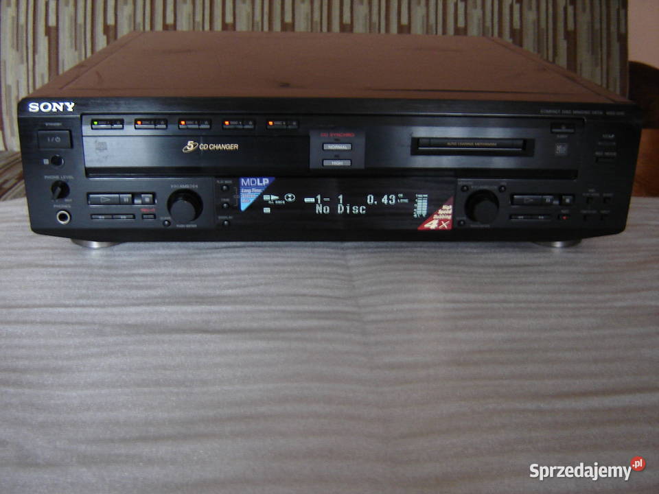 Sony CD-Minidisc MXD-D5C Long play 2/4.