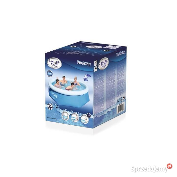 BASEN ROZPOROWY ogrodowy 244 X 66 BESTWAY do Łódź