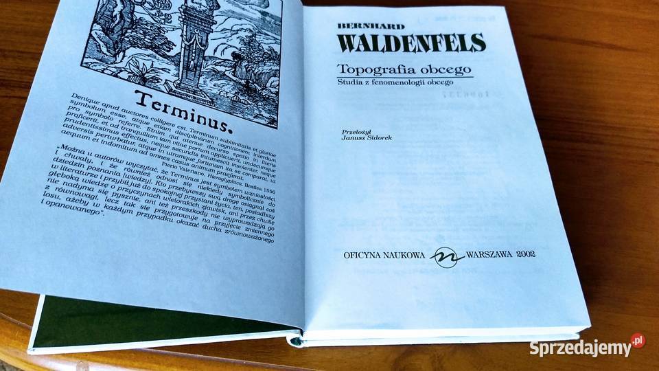 Topografia obcego studia z fenomenologii obcego Gdańsk