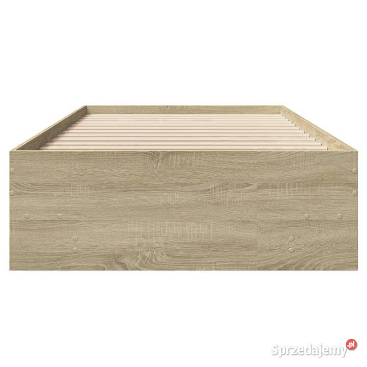 Łóżko bez materaca dąb sonoma 75x190 WM3295711 35cm mazowieckie