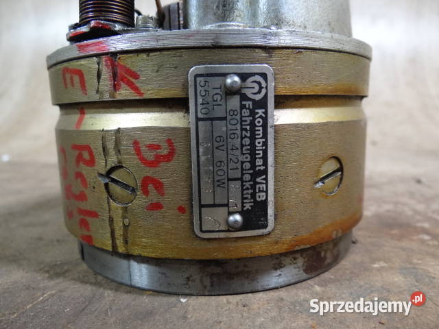 prądnica MZ ES TS ETS 6v 60w niesprawdzana org Żary