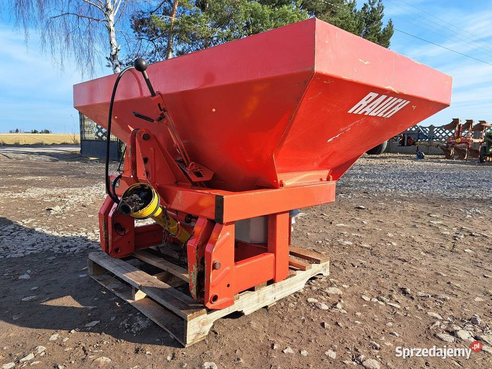 Rozsiewacz do nawozu RAUCH MDS 901 hydraulika Kłodawa