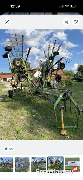 Zgrabiarka Krone Swadro 900