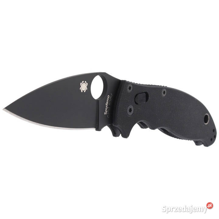 Nóż składany Spyderco Manix 2 G10 Black Black Warszawa