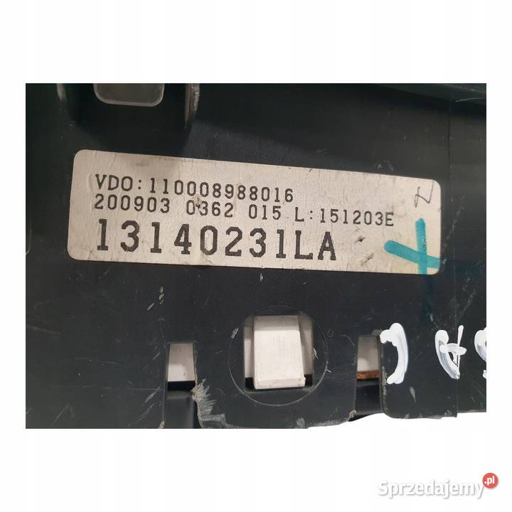 LICZNIK ZEGARY 13140231 LA Opel Corsa C 13 CDTI Chełm