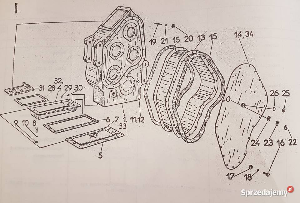 Skrzynia biegów SB 165 Ł34 Ł35 dolnośląskie