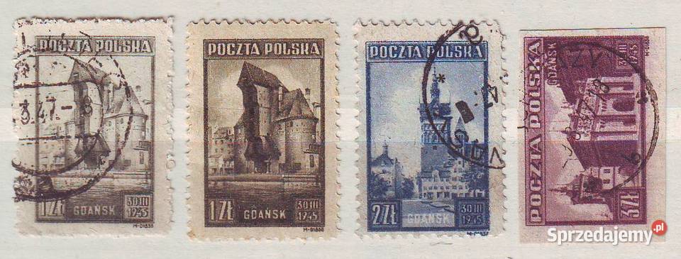 Zn Fi 377Ba b 8B 9A kas 1945 Filatelistyka