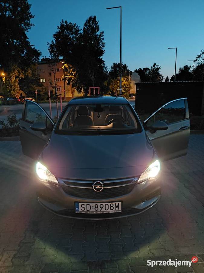 Opel Astra K 2017 krajowy benzyna tempomat Dąbrowa Górnicza sprzedam