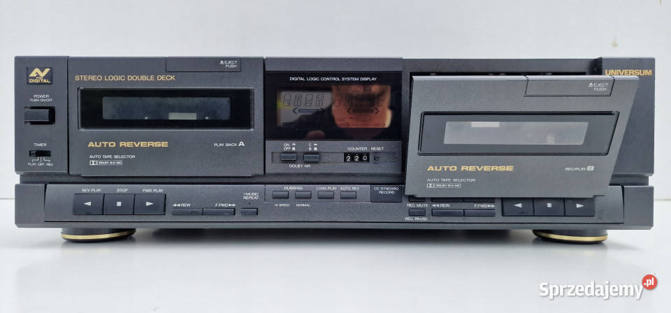 Magnetofon Universum C46011 Stereo Cassette Deck Międzychód