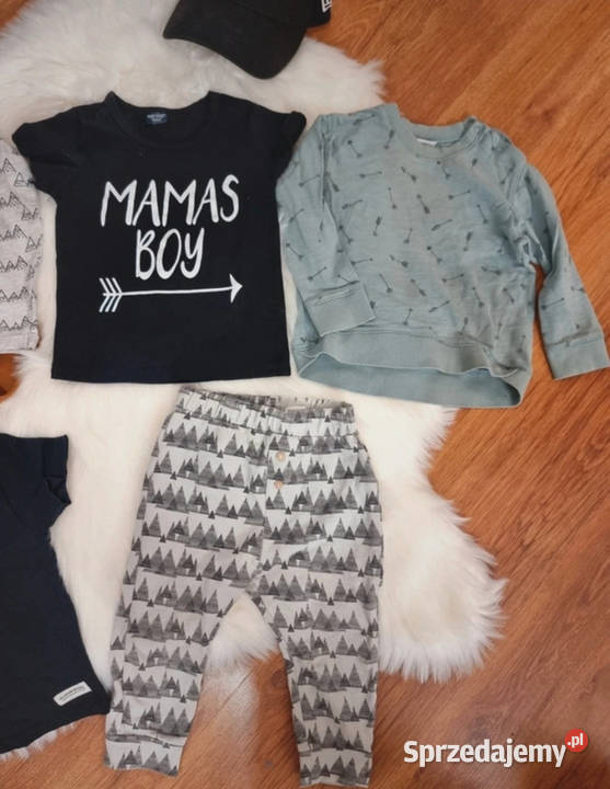 Bluza spodnie legginsy body koszulka czarna r86 Katowice