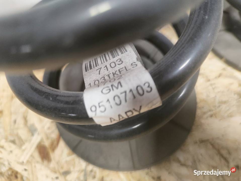 Sprężyny Tył Opel Mokka X Komplet 95107103 Sprężyny zawieszenia Pleszew