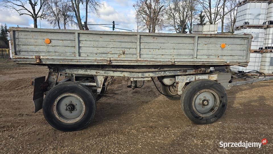 Przyczepa wywrotka d47 zarejestrowana mazowieckie Siedlce
